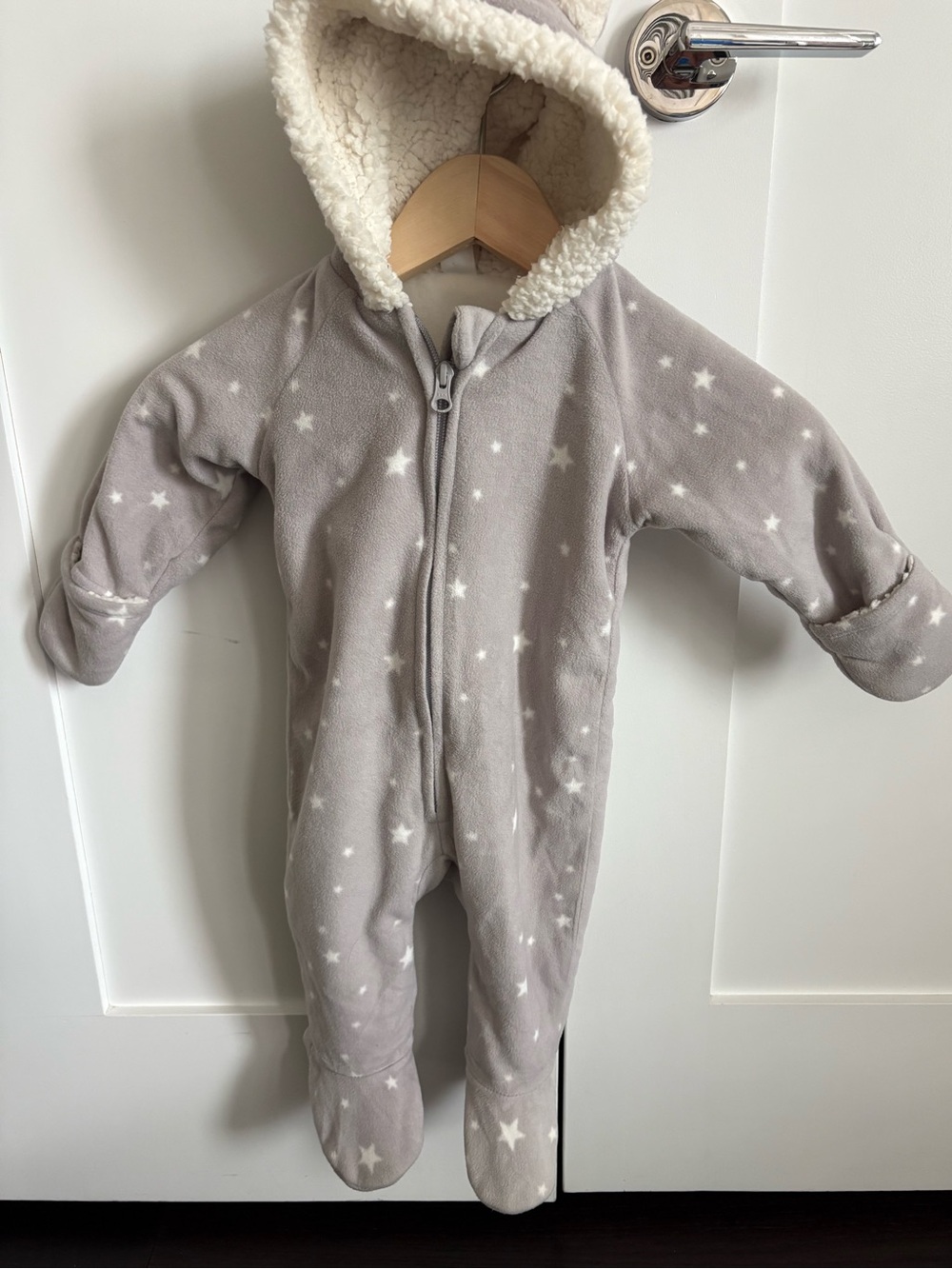 Fleece Bunting Suit 6-12M